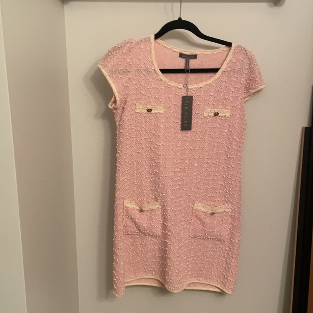 Gracia Jackie O sequin dress